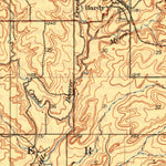 United States Geological Survey Kaw, OK-KS (1935, 62500-Scale) digital map