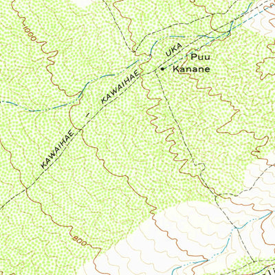 United States Geological Survey Kawaihae, HI (1956, 24000-Scale) digital map