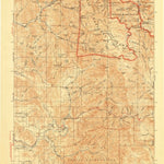 United States Geological Survey Kaweah, CA (1909, 125000-Scale) digital map