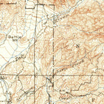 United States Geological Survey Kaweah, CA (1937, 125000-Scale) digital map