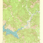 United States Geological Survey Kaweah, CA (1986, 24000-Scale) digital map