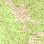 United States Geological Survey Kaweah, CA (1986, 24000-Scale) digital map