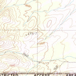 United States Geological Survey Kawich Peak NE, NV (1987, 24000-Scale) digital map