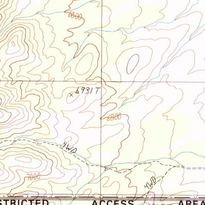 United States Geological Survey Kawich Peak NE, NV (1987, 24000-Scale) digital map