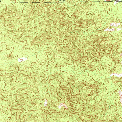 United States Geological Survey Kawich Peak, NV (1952, 62500-Scale) digital map