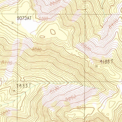 United States Geological Survey Kawich Peak, NV (1987, 24000-Scale) digital map