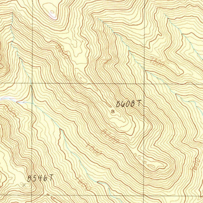 United States Geological Survey Kawich Peak, NV (1987, 24000-Scale) digital map