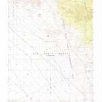 United States Geological Survey Kawich Peak SW, NV (1987, 24000-Scale) digital map