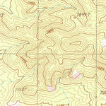 United States Geological Survey Kawich Peak SW, NV (1987, 24000-Scale) digital map