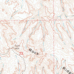 United States Geological Survey Kaycee NE, WY (1961, 24000-Scale) digital map