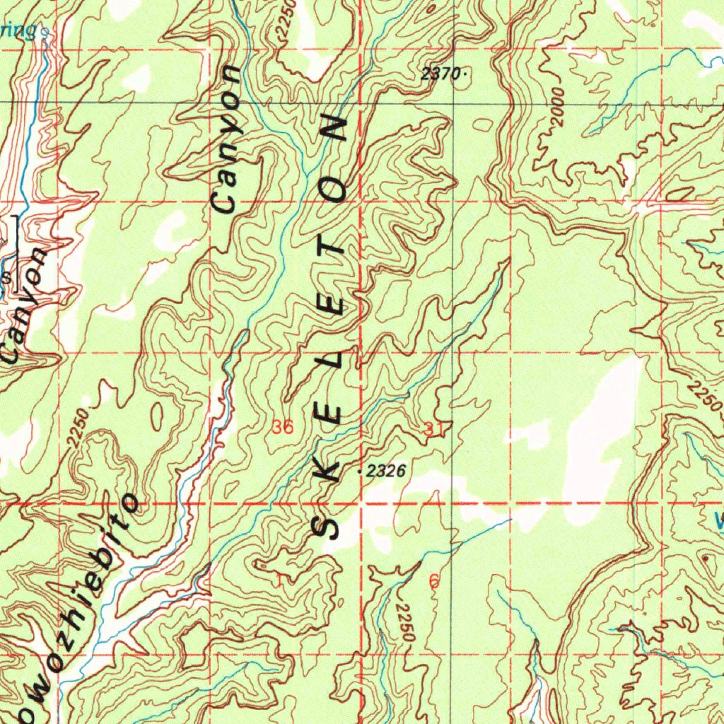 KAYENTA ウオレット Kayenta, AZ-UT (1984, 100000-Scale) Map by United States