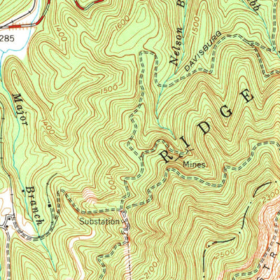 United States Geological Survey Kayjay, KY (1959, 24000-Scale) digital map