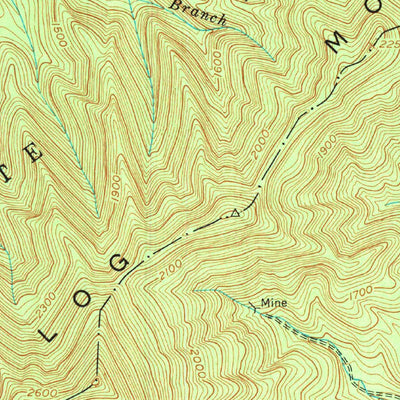 United States Geological Survey Kayjay, KY (1959, 24000-Scale) digital map