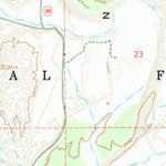 United States Geological Survey Kayler Butte, AZ (1964, 24000-Scale) digital map