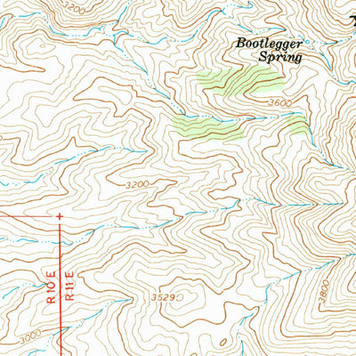 United States Geological Survey Kayler Butte, AZ (1964, 24000-Scale) digital map
