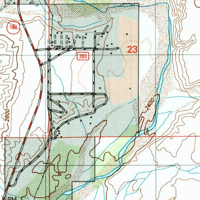 United States Geological Survey Kayler Butte, AZ (2004, 24000-Scale) digital map