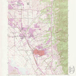 United States Geological Survey Kaysville, UT (1955, 24000-Scale) digital map