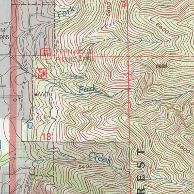 United States Geological Survey Kaysville, UT (1998, 24000-Scale) digital map