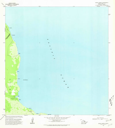 United States Geological Survey Keaau Ranch, HI (1980, 24000-Scale) digital map