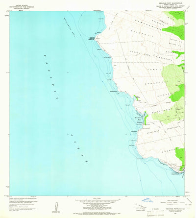 United States Geological Survey Keahole Point, HI (1959, 24000-Scale) digital map