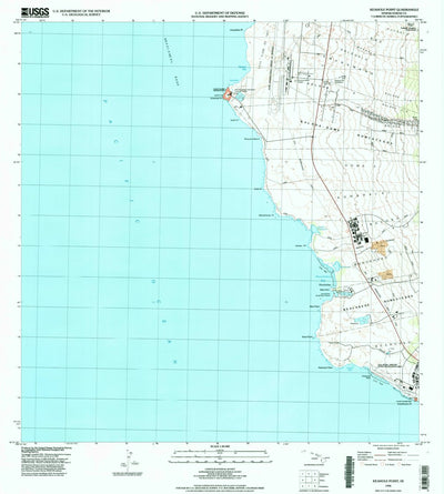 United States Geological Survey Keahole Point, HI (1996, 24000-Scale) digital map