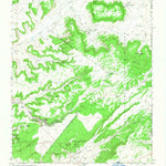 United States Geological Survey Keams Canyon, AZ (1966, 62500-Scale) digital map