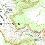 United States Geological Survey Keams Canyon, AZ (1991, 24000-Scale) digital map