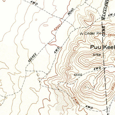 United States Geological Survey Keamuku, HI (1982, 24000-Scale) digital map