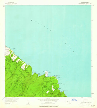 United States Geological Survey Keanae, HI (1957, 24000-Scale) digital map