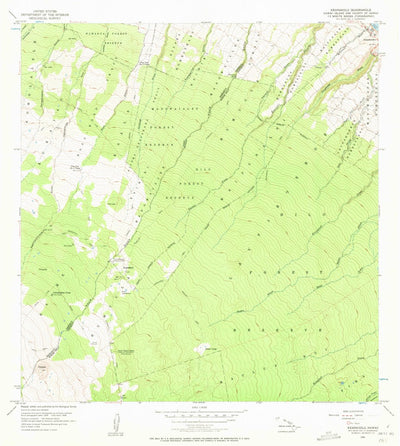 United States Geological Survey Keanakolu, HI (1956, 24000-Scale) digital map