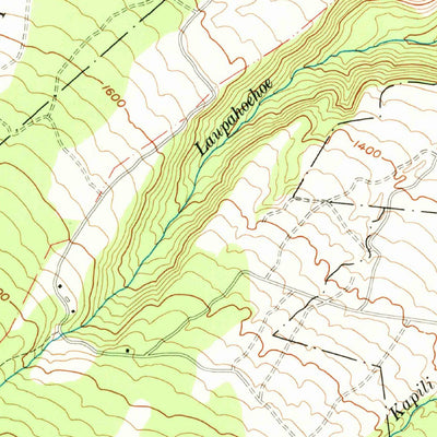 United States Geological Survey Keanakolu, HI (1956, 24000-Scale) digital map