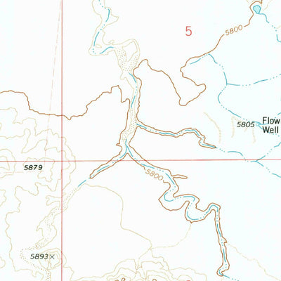 United States Geological Survey Kearn Lake, AZ (1977, 24000-Scale) digital map