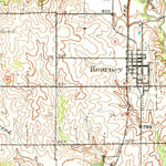 United States Geological Survey Kearney, MO (1942, 62500-Scale) digital map