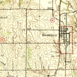 United States Geological Survey Kearney, MO (1945, 62500-Scale) digital map