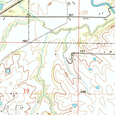 United States Geological Survey Kearney, MO (1990, 24000-Scale) digital map