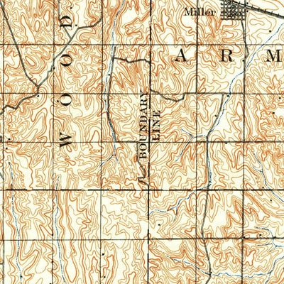 United States Geological Survey Kearney, NE (1896, 125000-Scale) digital map