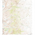 United States Geological Survey Kearsarge Peak, CA (1992, 24000-Scale) digital map