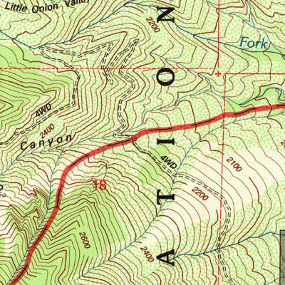United States Geological Survey Kearsarge Peak, CA (1994, 24000-Scale) digital map