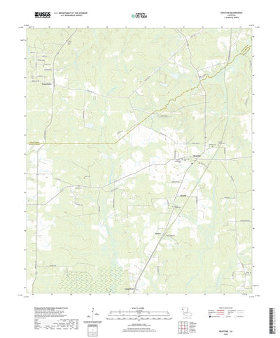 United States Geological Survey Keatchie, LA (2020, 24000-Scale) digital map