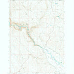 United States Geological Survey Keating NW, OR (1967, 24000-Scale) digital map