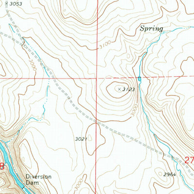 United States Geological Survey Keating NW, OR (1967, 24000-Scale) digital map