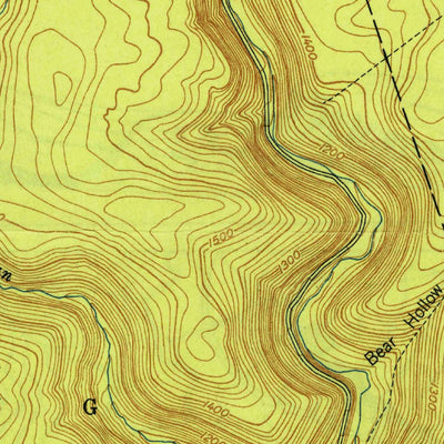 United States Geological Survey Keating, PA (1948, 24000-Scale) digital map