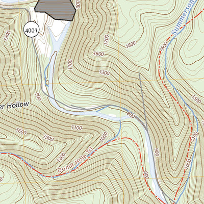 United States Geological Survey Keating, PA (2023, 24000-Scale) digital map