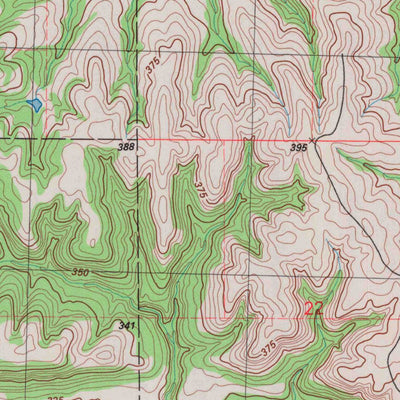 United States Geological Survey Keats, KS (1982, 24000-Scale) digital map