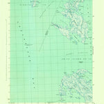 United States Geological Survey Kedges Straits, MD (1943, 31680-Scale) digital map