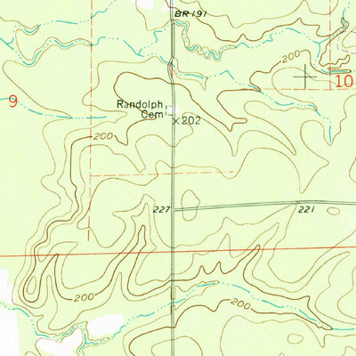 United States Geological Survey Kedron, AR (1962, 24000-Scale) digital map