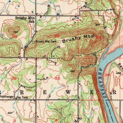 United States Geological Survey Keefeton, OK (1948, 62500-Scale) digital map