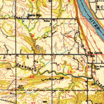 United States Geological Survey Keefeton, OK (1950, 62500-Scale) digital map