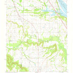 United States Geological Survey Keefton, OK (1974, 24000-Scale) digital map