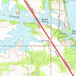 United States Geological Survey Keefton, OK (1974, 24000-Scale) digital map
